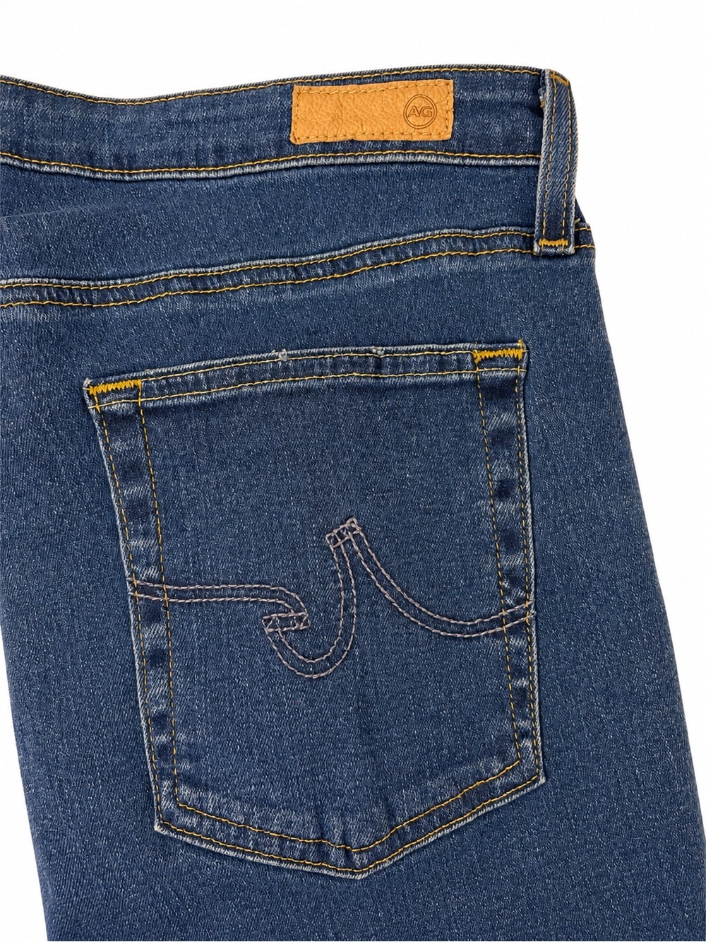 Ag Adriano Goldschmied Deep Indigo Straight Jeans - Picture 7 of 7